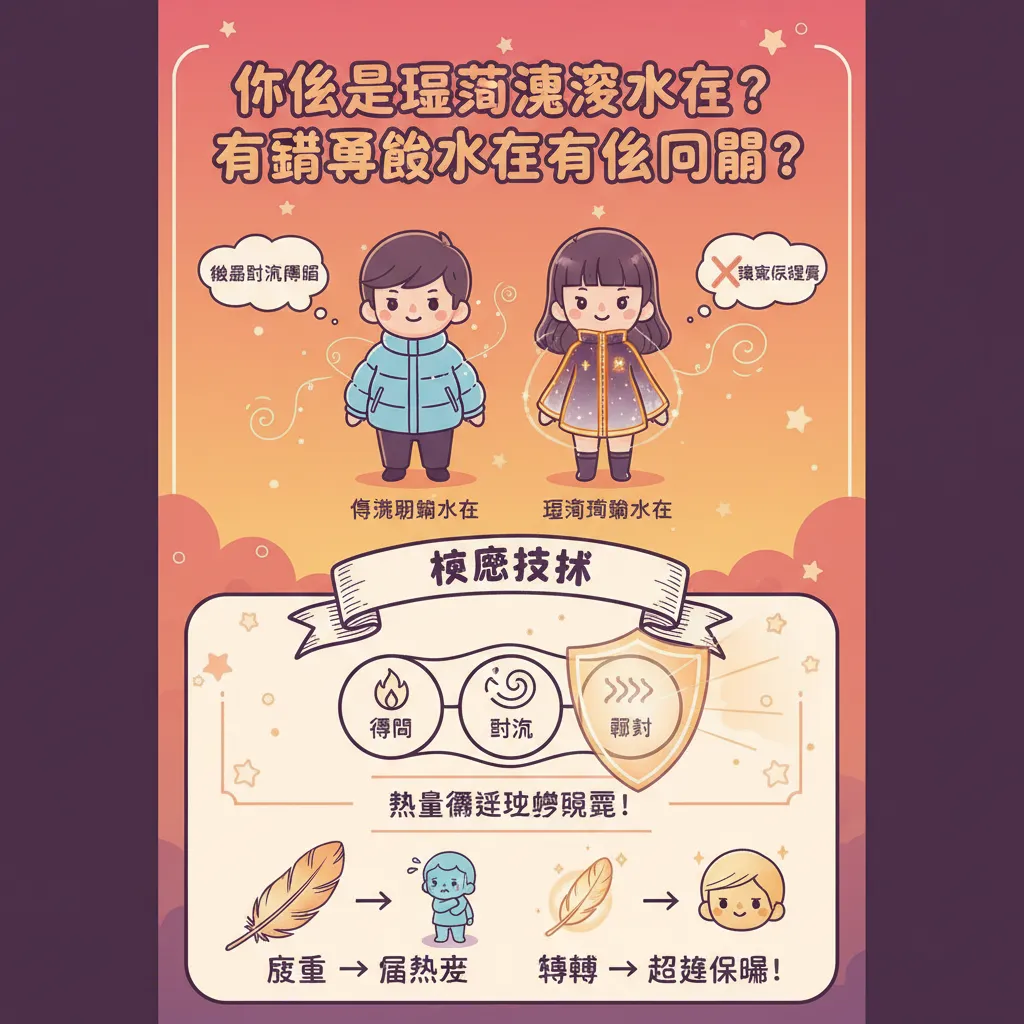 什麼是極凍真空外套？它跟普通外套有什麼不同？
