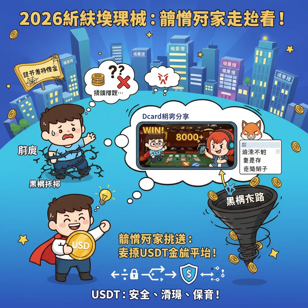 避開黑網陷阱！娛樂城體驗金搭配USDT金流，玩家提領更安心