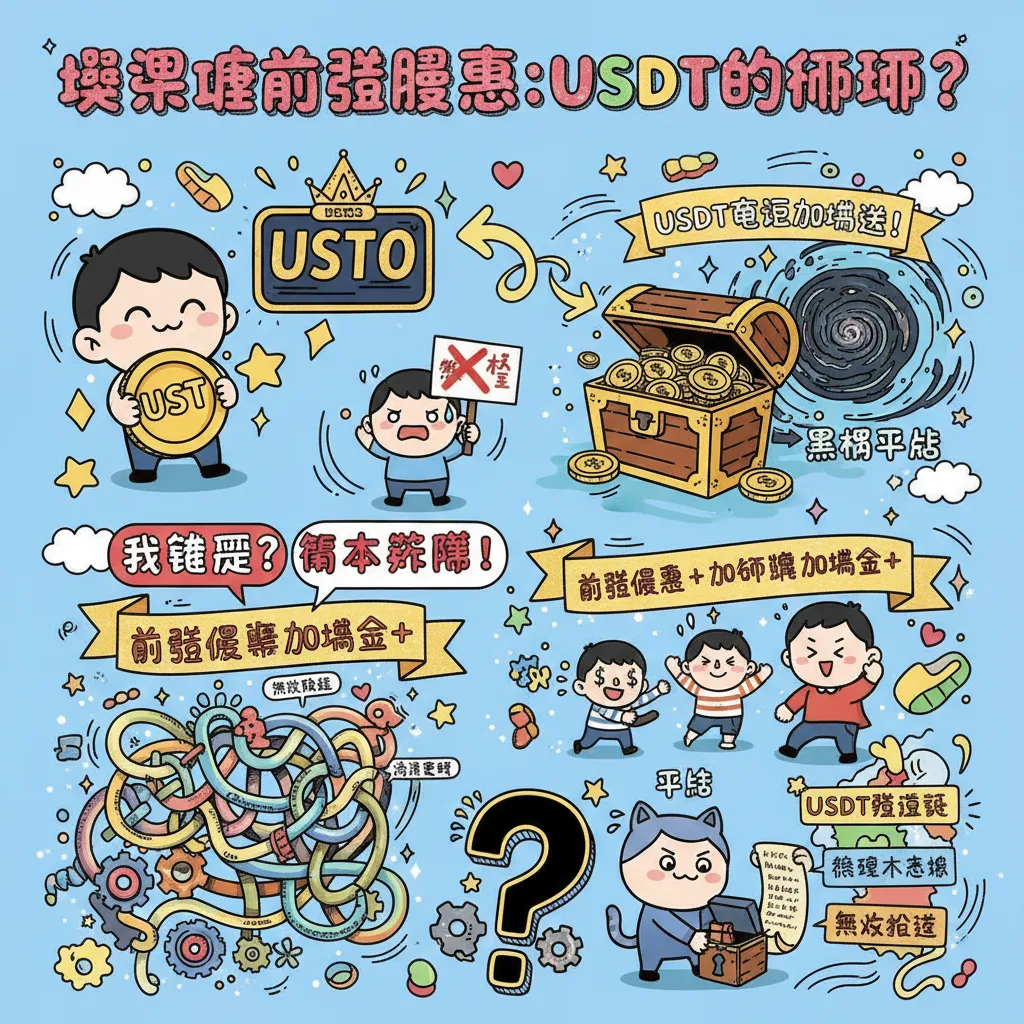 用USDT拿首儲優惠？小心黑網平臺無效本金