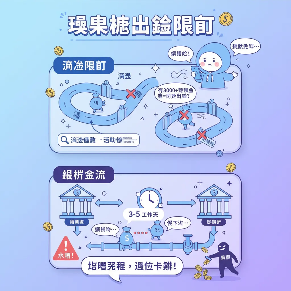 出金卡關？搞懂流水與銀行金流避免帳戶被鎖