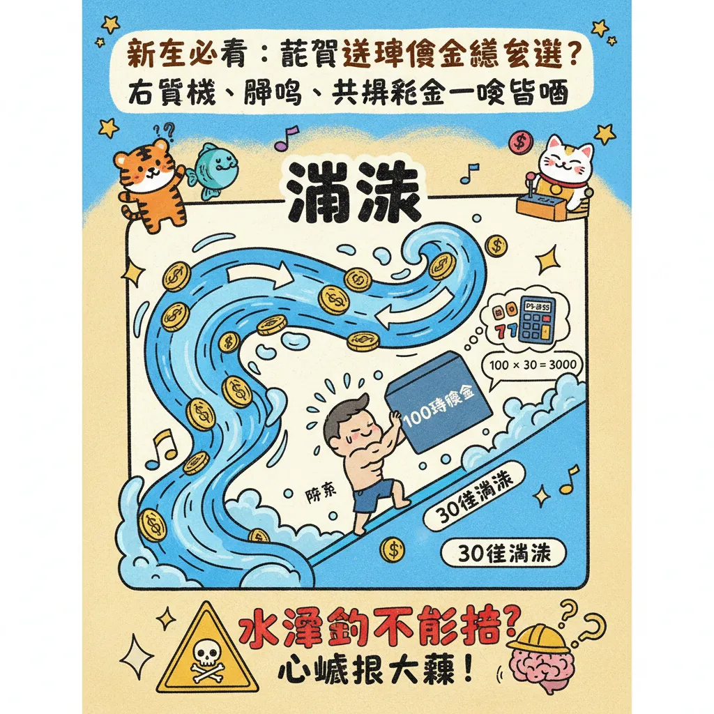 新手必看：註冊送體驗金怎麼選？老虎機、捕魚、拉霸彩金一次搞懂